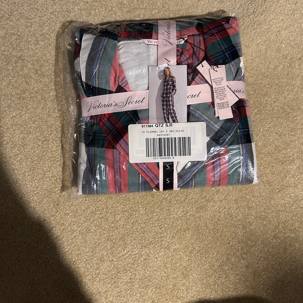 Victoria's Secret Festive Plaid Sleepwear